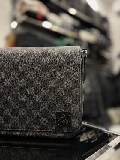 Louis Vuitton District PM Messenger Damier black bag