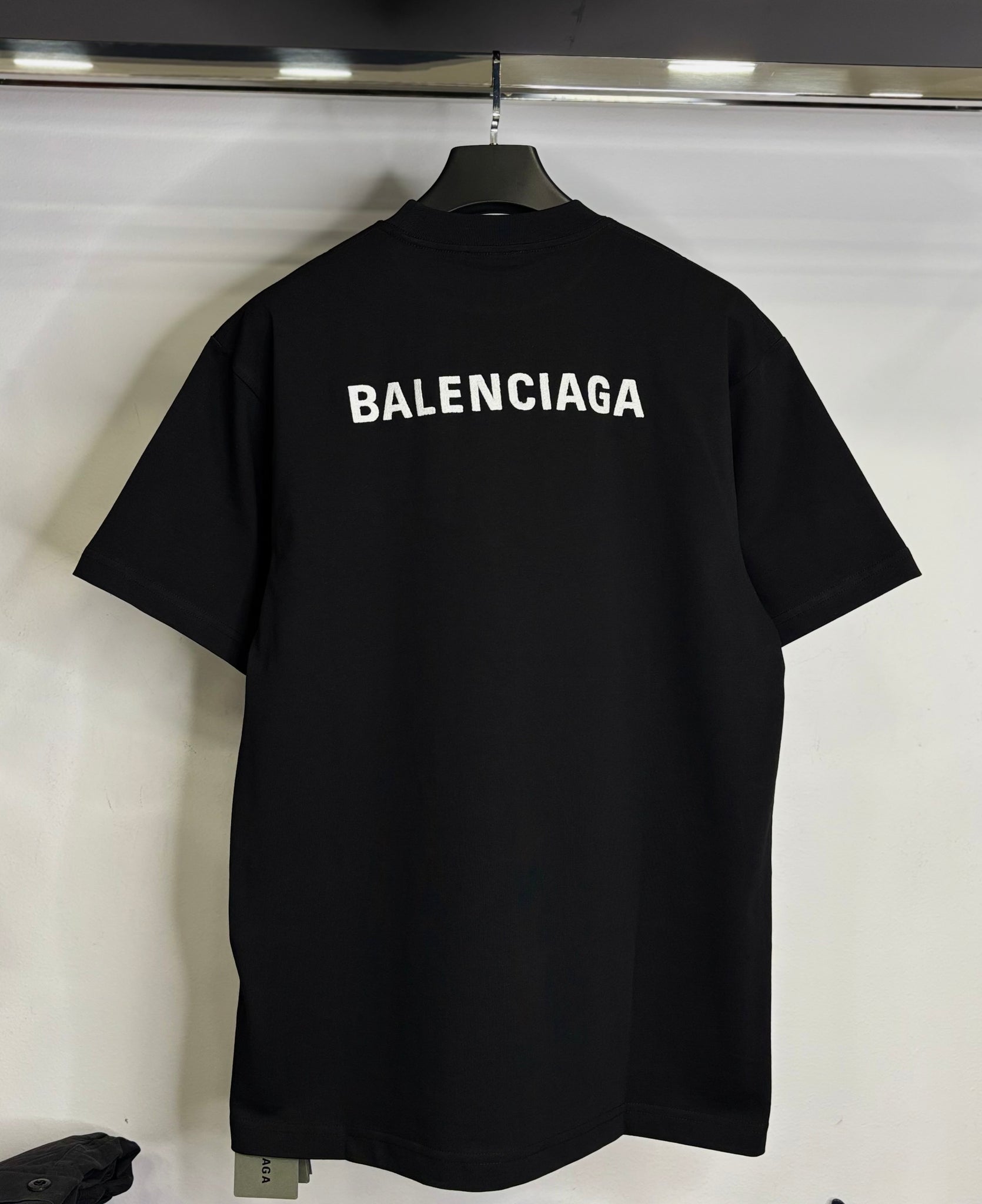Balenciaga black t-shirt code Oversized