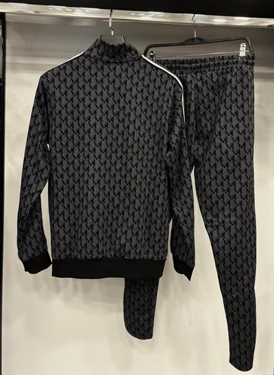 Lacoste Paris Jacquard Monogram black set