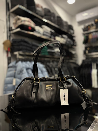 Miu Miu Joie shoulder black bag