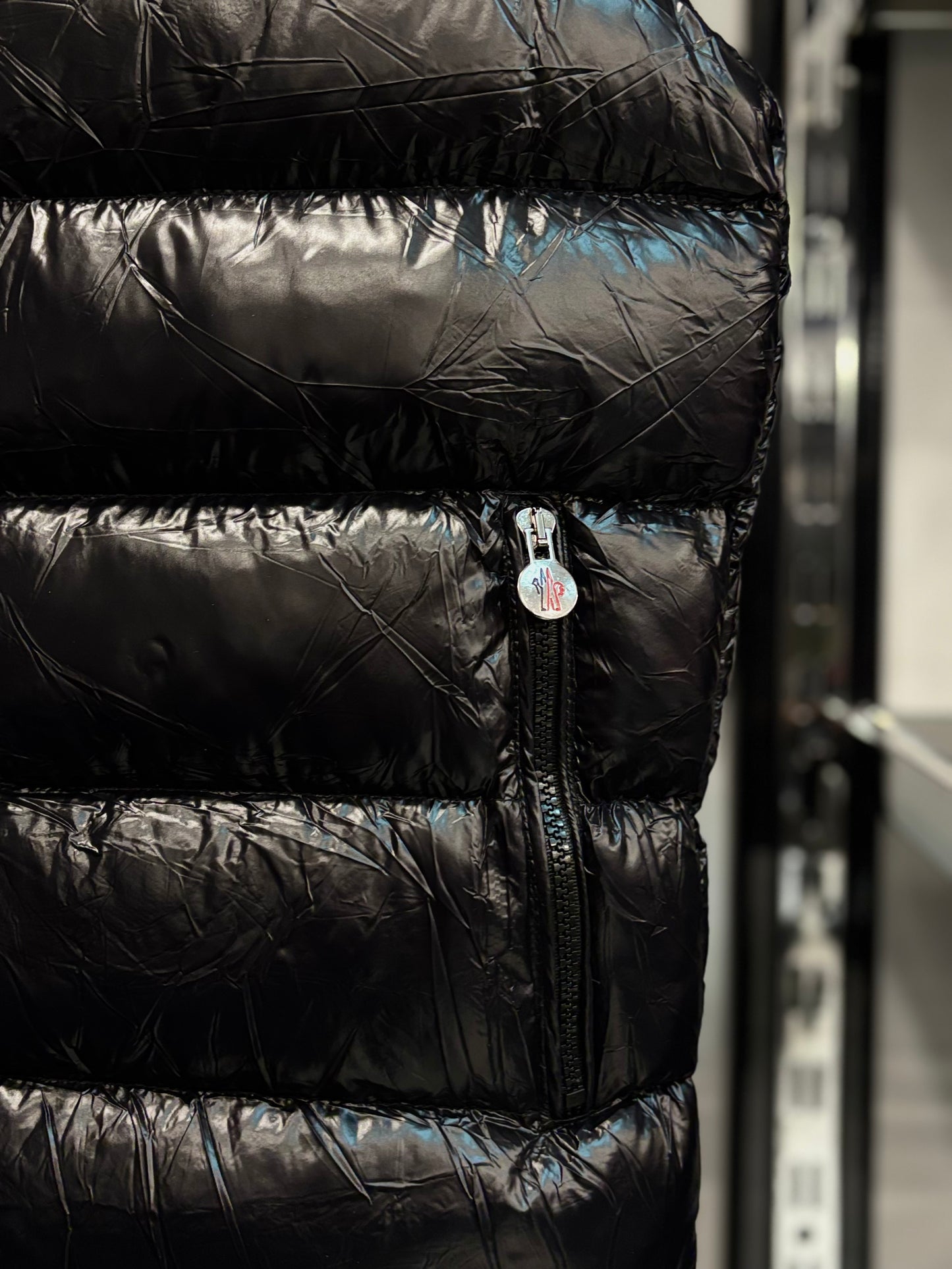 Moncler black sleeveless