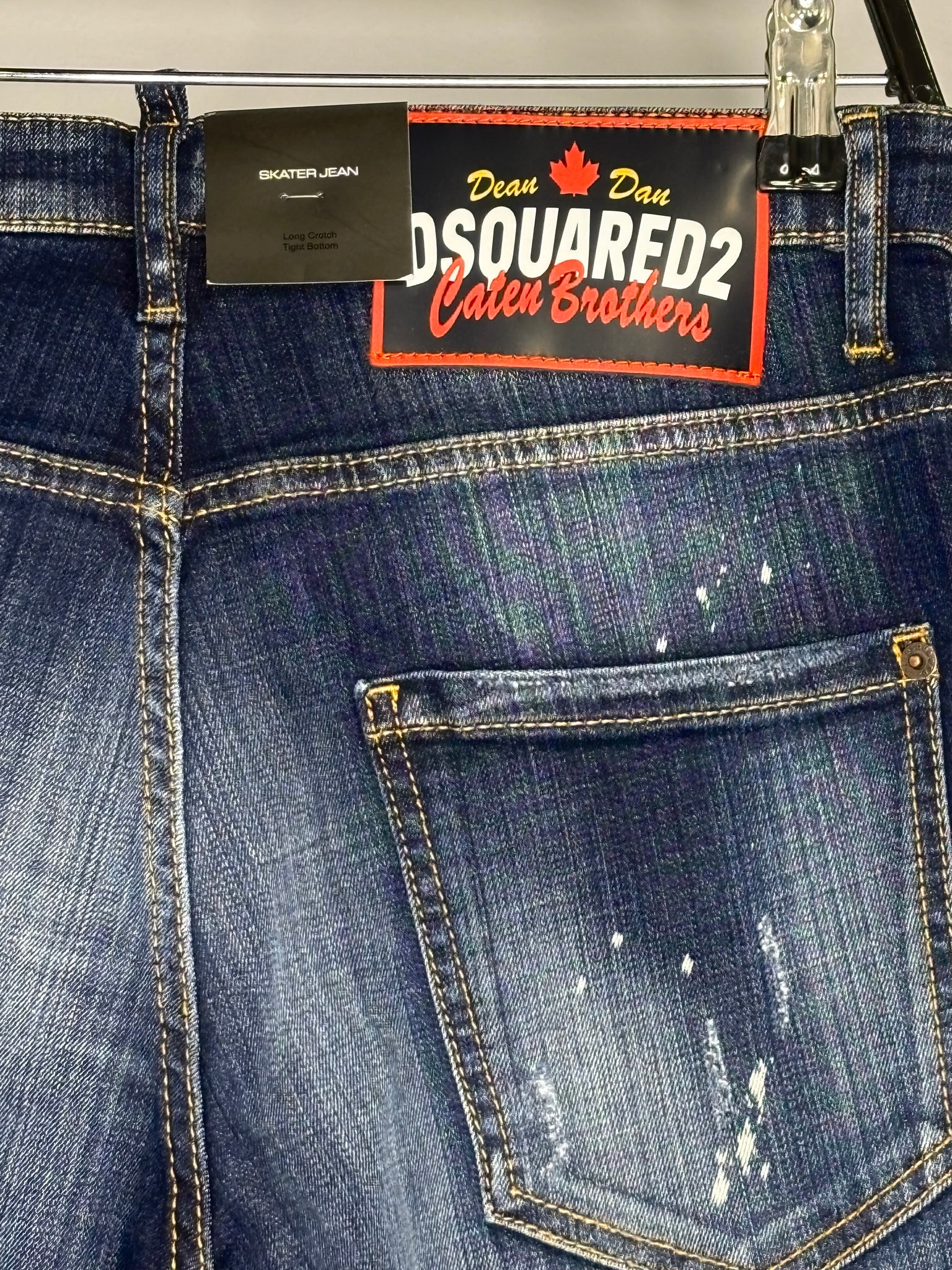 Dsquared2 Dean and Dan blue jean
