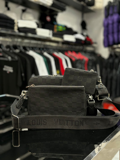 Louis Vuitton Trio Black bag ωμού/χιαστί