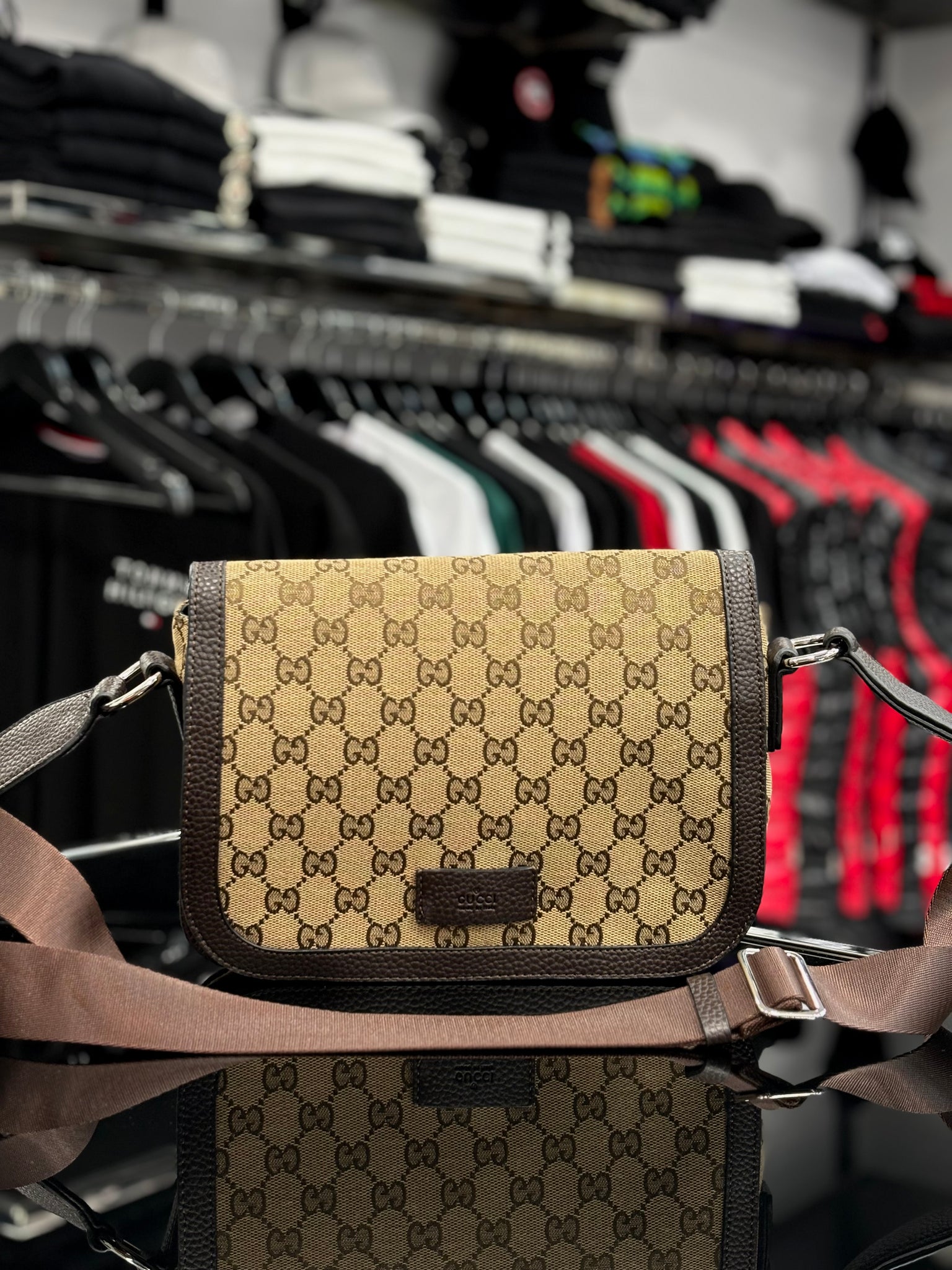 Gucci Beige bag ωμού/χιαστί