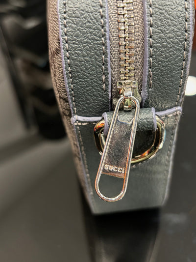 Gucci Ophidia GG Supreme blue bag ώμου/χιαστί