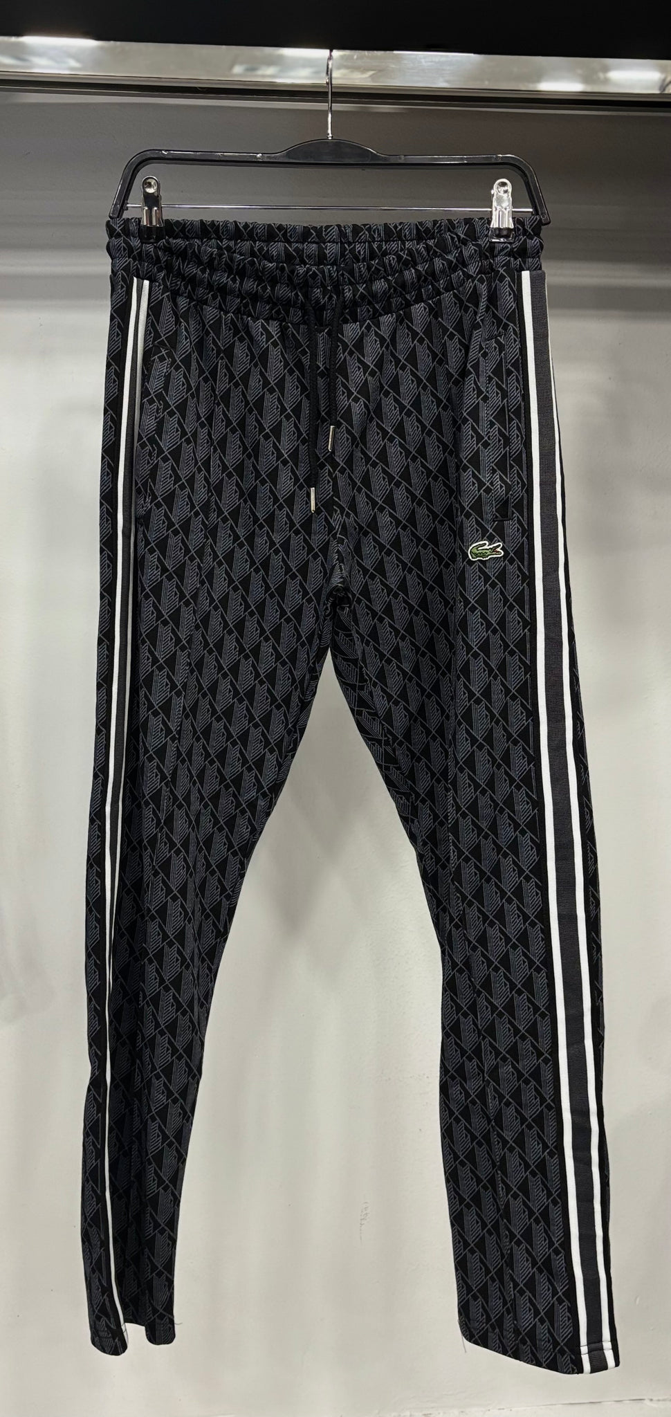 Lacoste Paris Jacquard Monogram black set