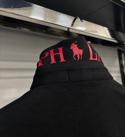 Polo Ralph Lauren long sleeve with a collar black blouse