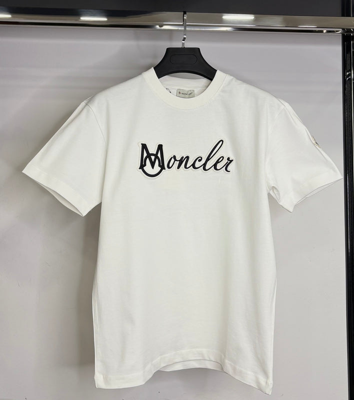 Moncler white t-shirt code