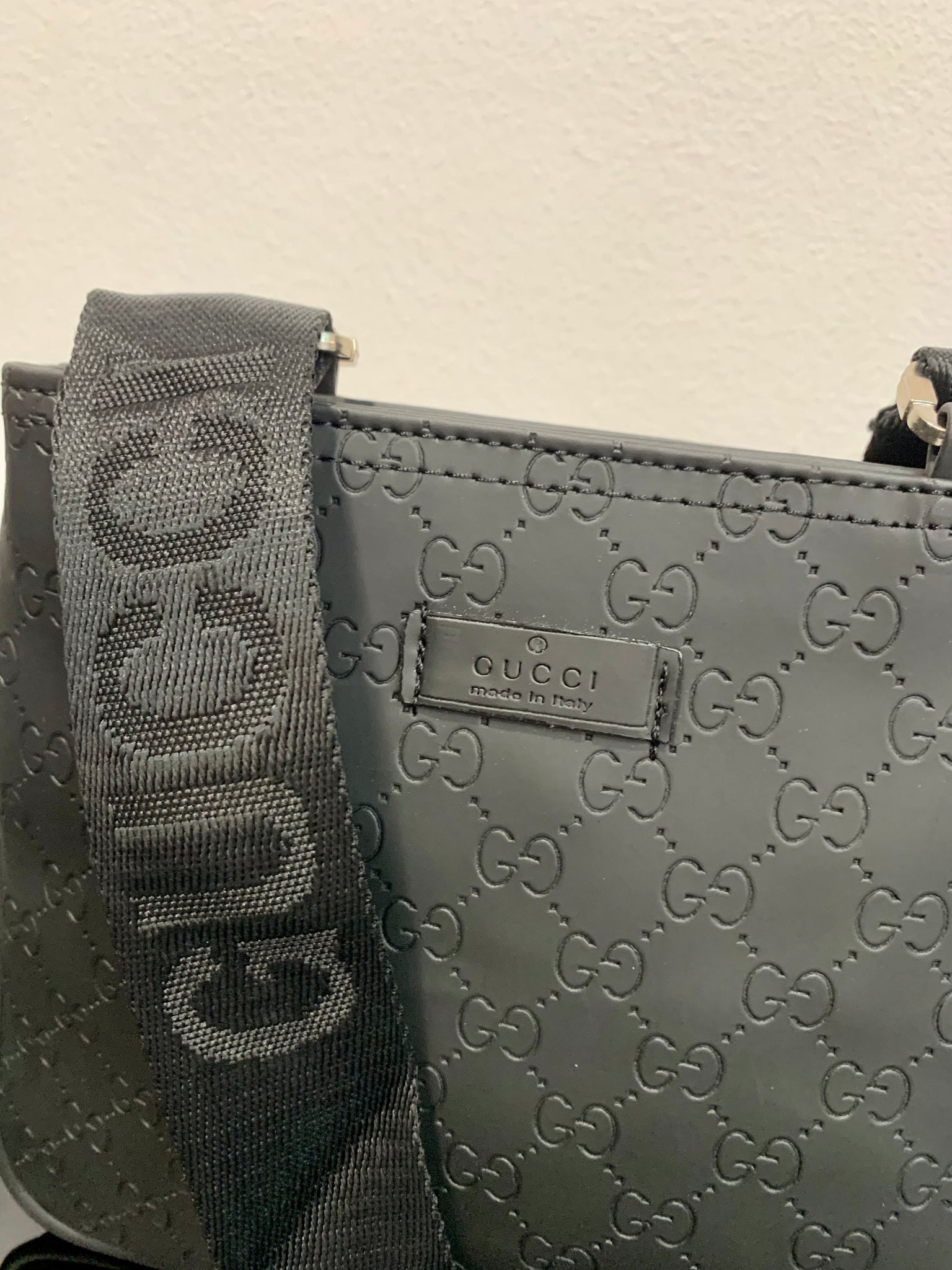 Gucci Black bag ωμού/χιαστί