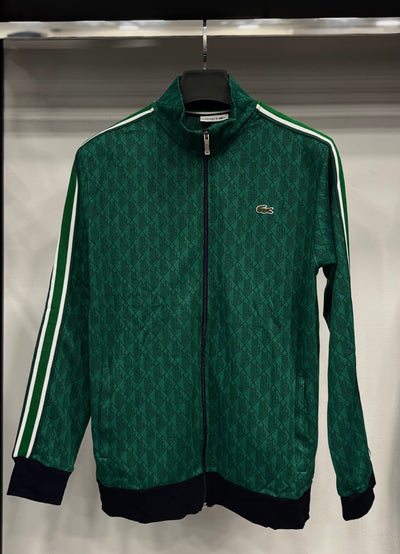 Lacoste Paris Jacquard Monogram green set