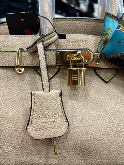 Hermes birkin 30 beige bag
