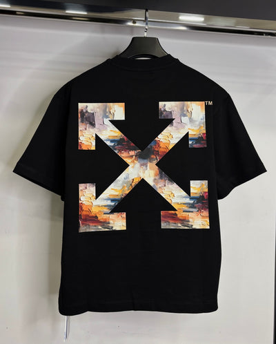 Off-White black t-shirt oversized   code no1
