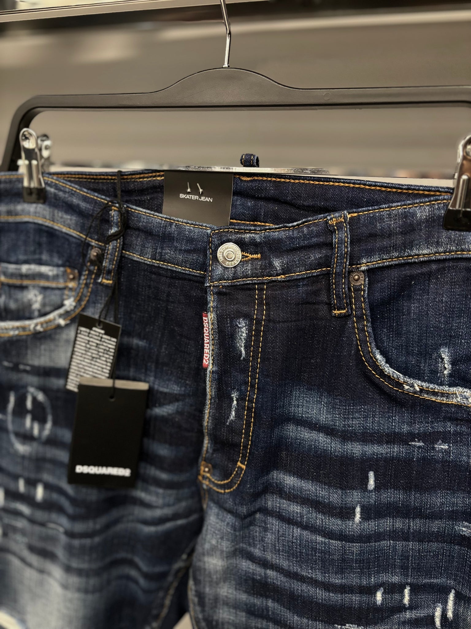 Dsquared2 Dean and Dan Caten blue jean