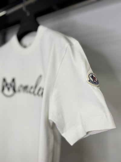 Moncler white t-shirt code