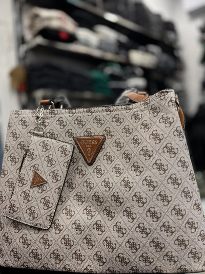 Guess shoulder beige bag