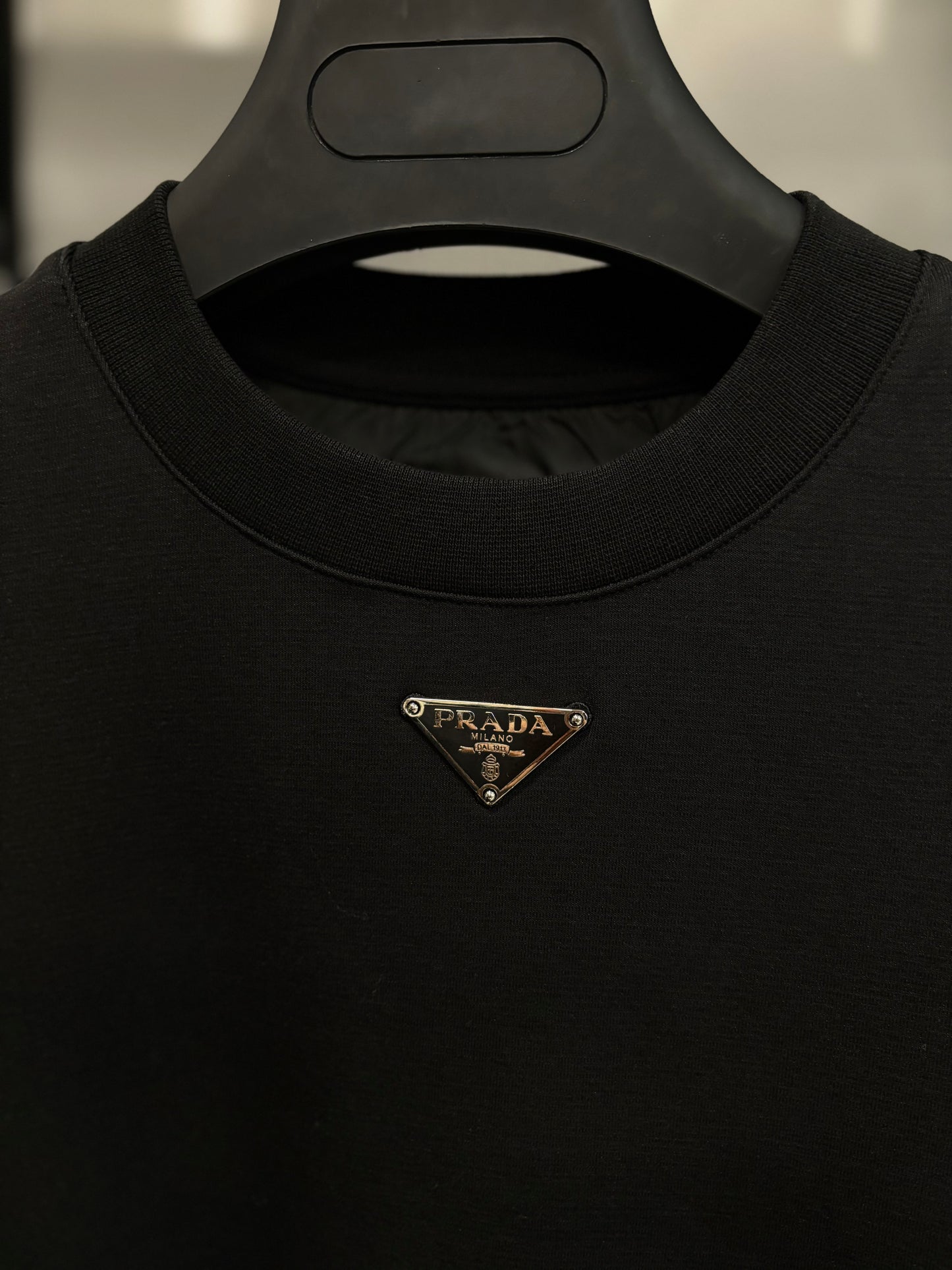 Prada black hoodie