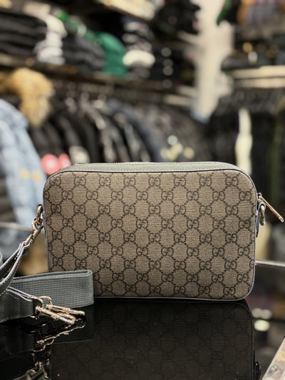 Gucci Ophidia GG Supreme blue bag ώμου/χιαστί