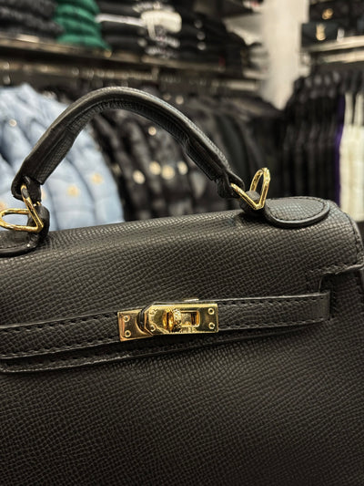 Hermes Mini Kelly Black bag