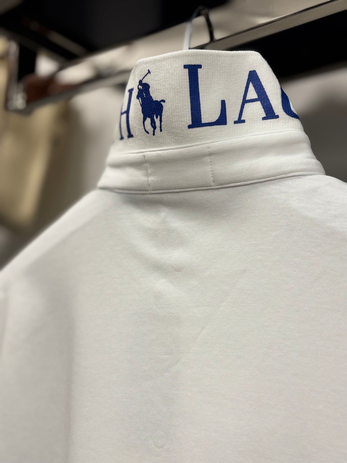 Polo Ralph Lauren white t-shirt with collar