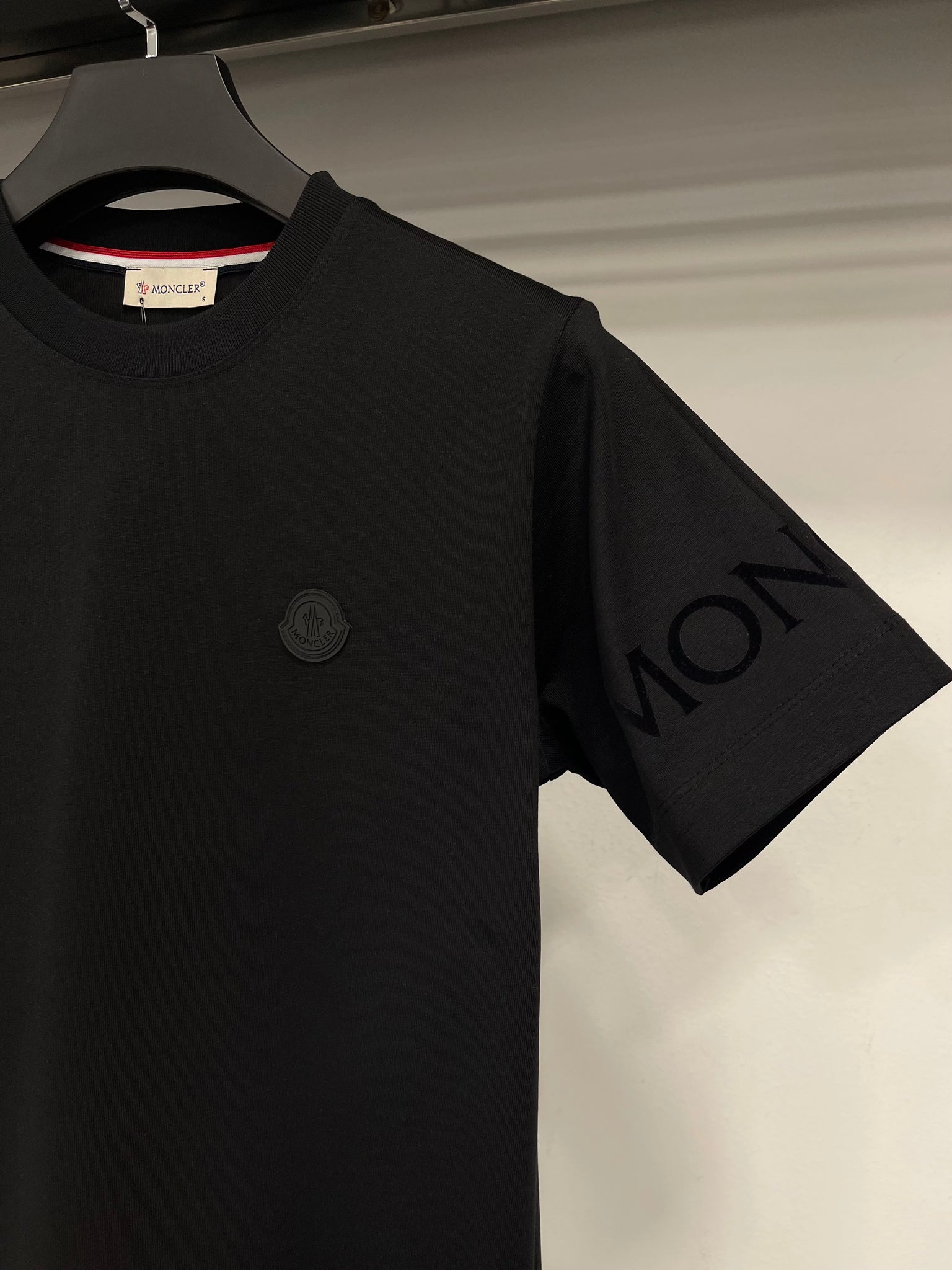 Moncler black T-shirt