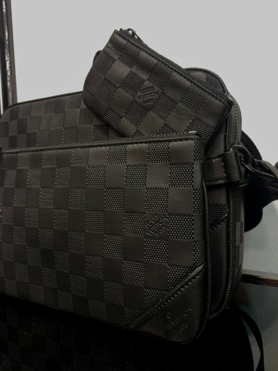 Louis Vuitton Trio Black bag ωμού/Χιαστί