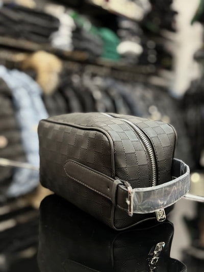 Louis Vuitton Damier Infini Trousse Toilette black bag
