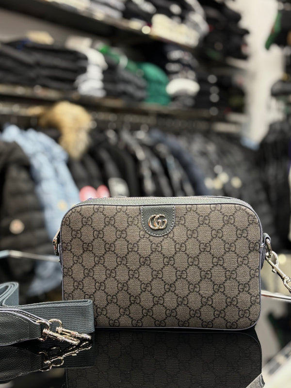 Gucci Ophidia GG Supreme blue bag ώμου/χιαστί