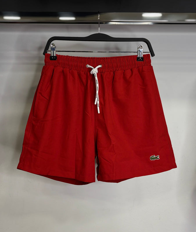 Lacoste red swimsuit