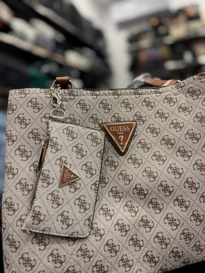 Guess shoulder beige bag