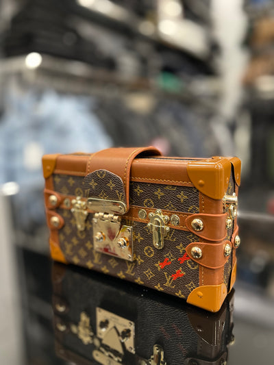 Louis Vuitton Petite Malle Monogram brown bag
