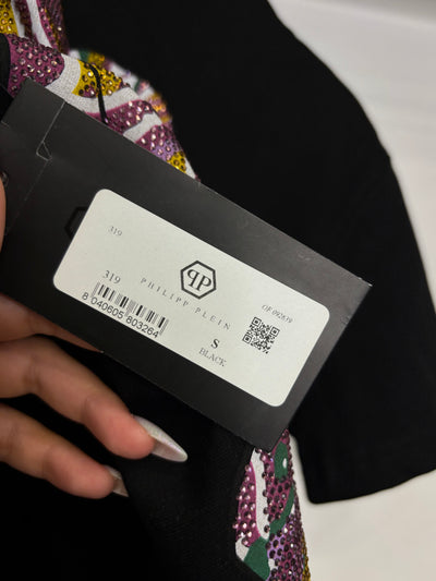 Philipp Plein black t-shirt code
