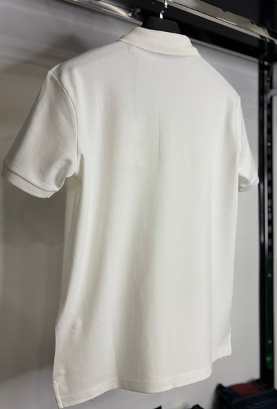 Moncler white t-shirt with collar code no1