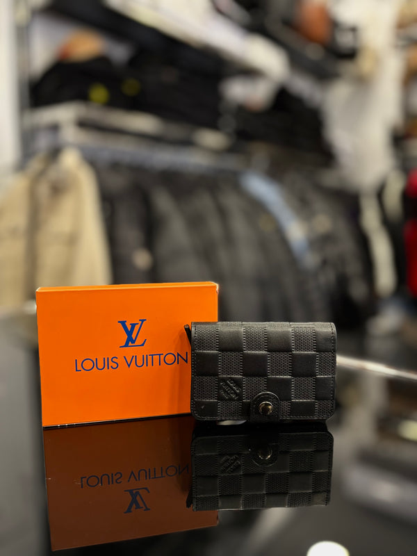 Louis Vuitton damier black wallet