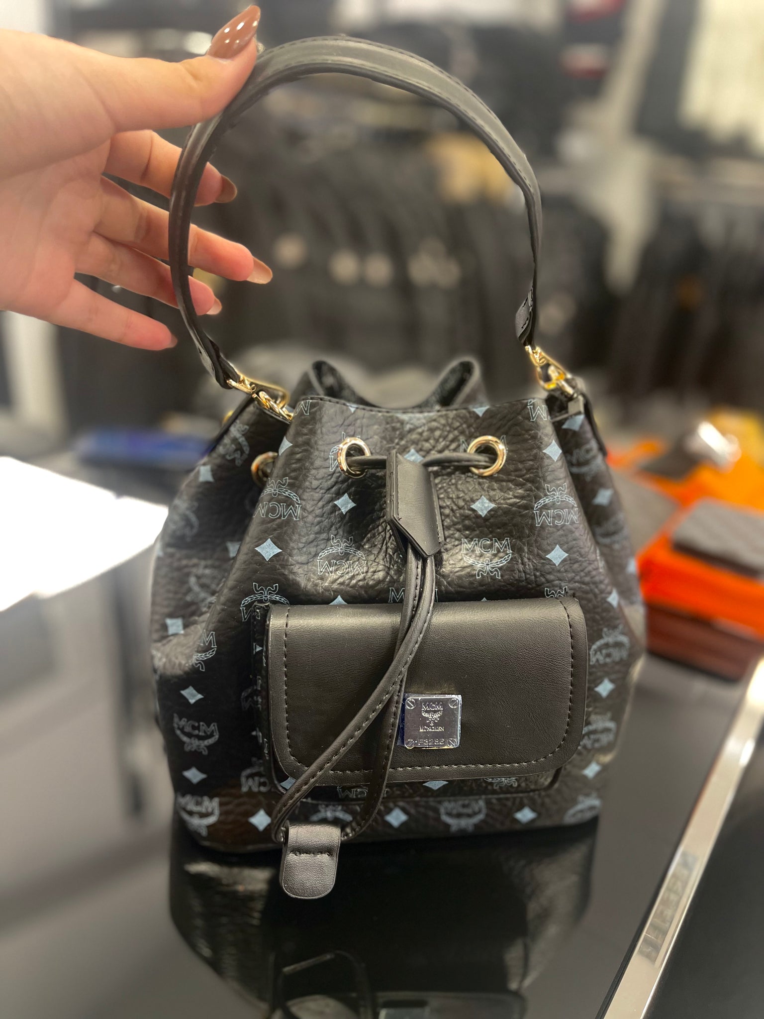 MCM La Tour Eiffel bag