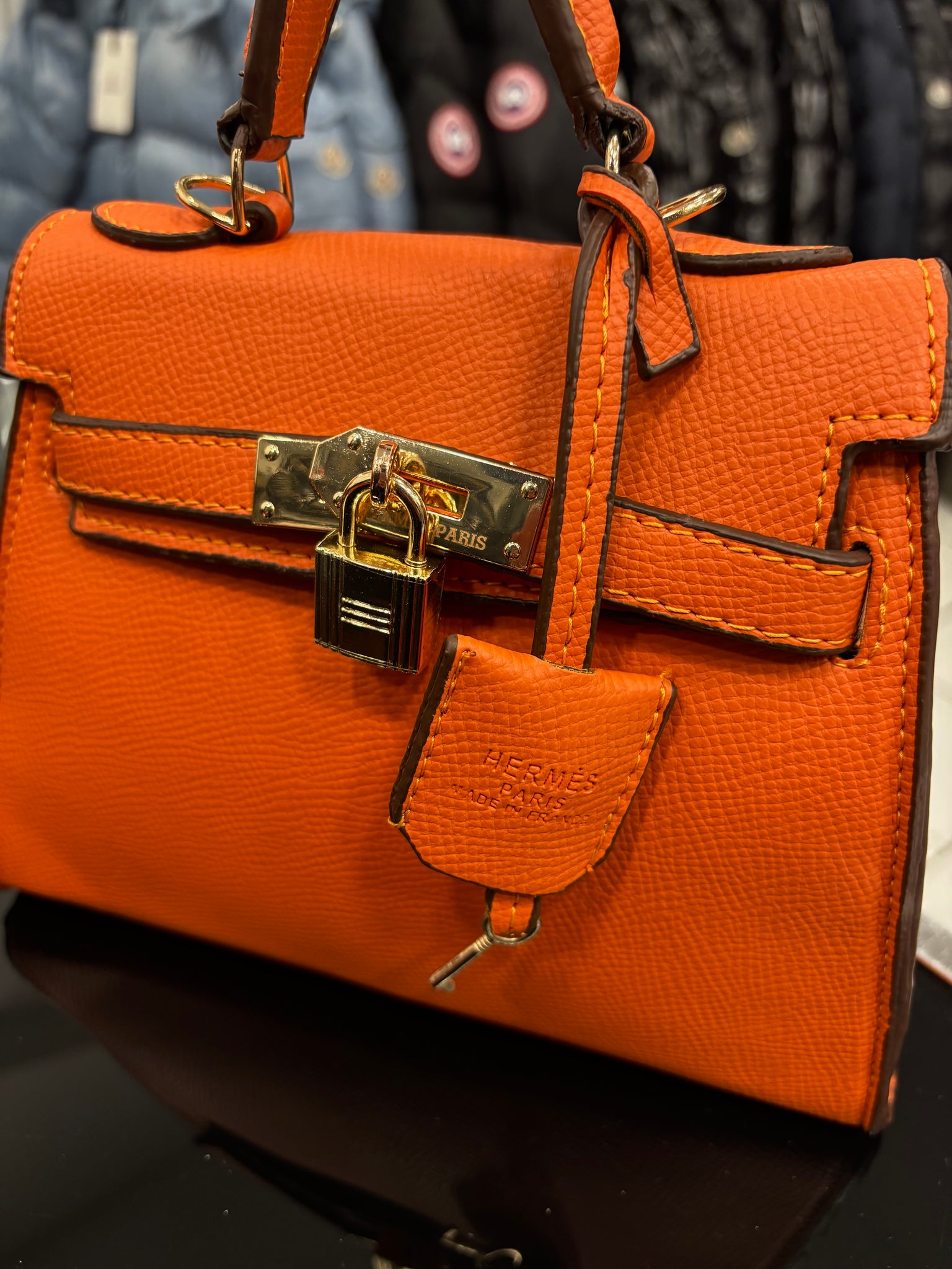 Hermès Kelly Orange H bag