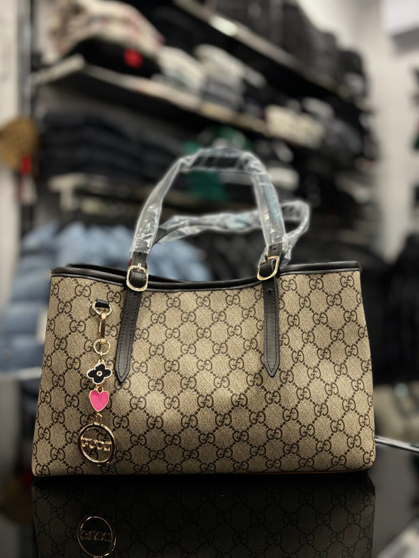 Gucci GG Emblem Tote black bag