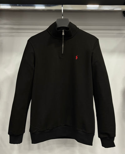 Polo Ralph Lauren half zip black