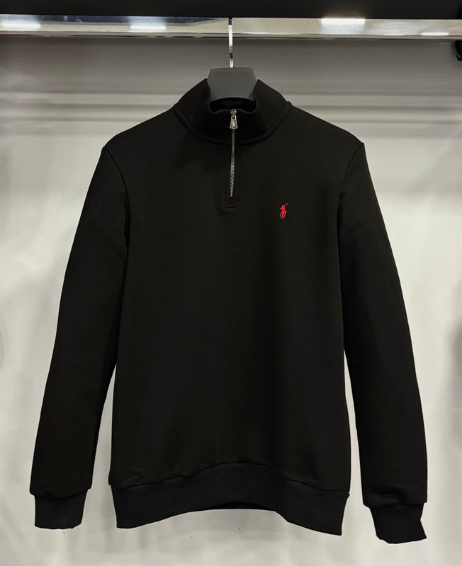 Polo Ralph Lauren half zip black