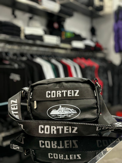 Corteiz Black bag ωμού/χιαστί