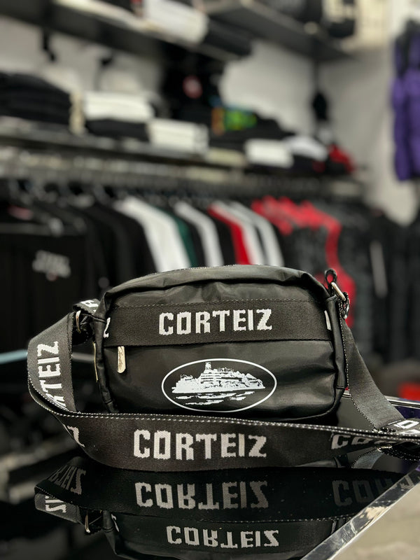 Corteiz Black bag ωμού/χιαστί