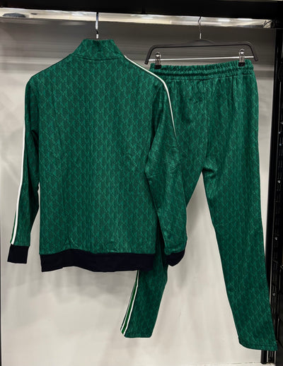 Lacoste Paris Jacquard Monogram green set