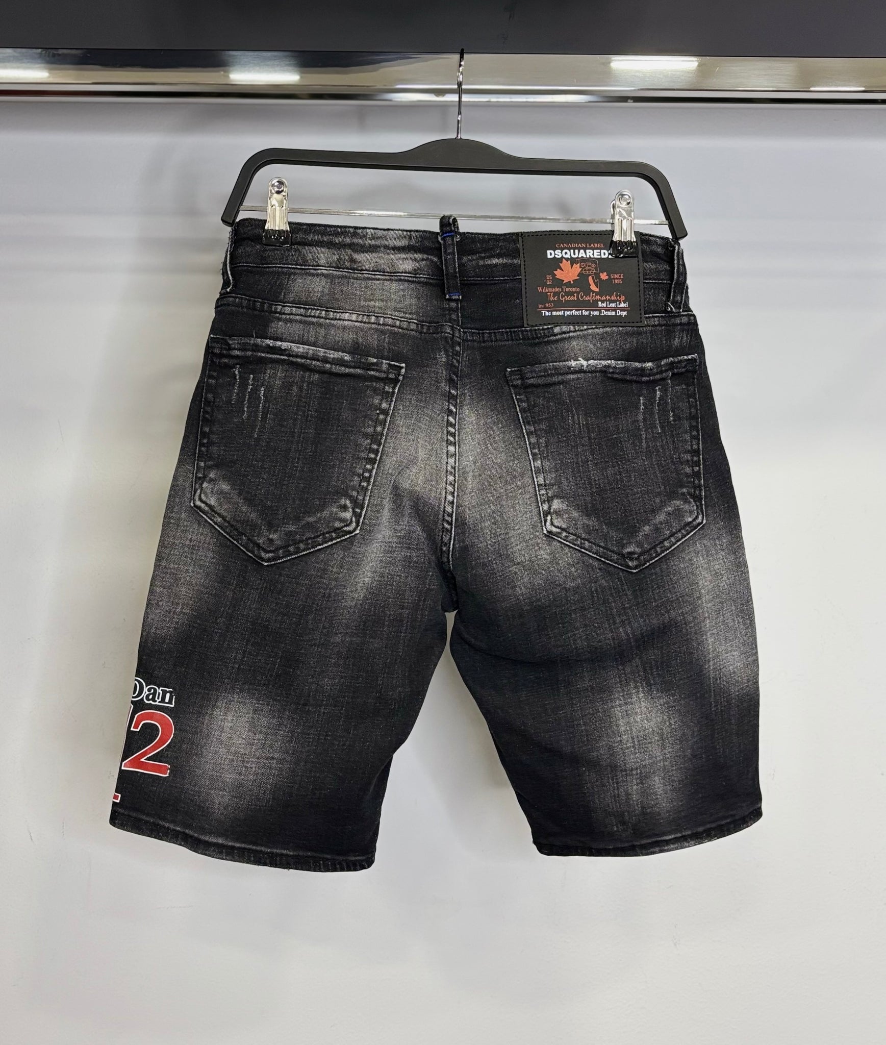 Dsquared2 Canadian Label jean shorts