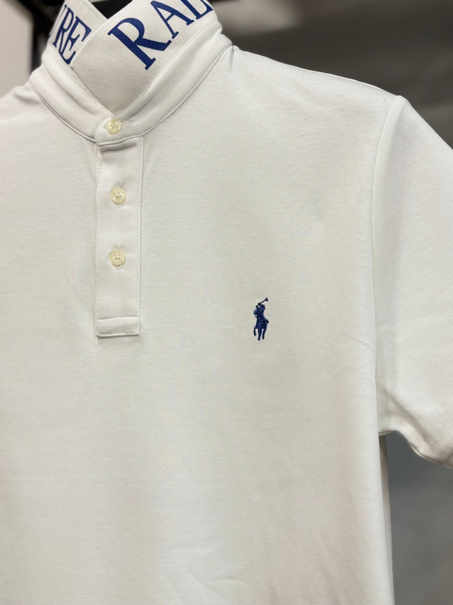 Polo Ralph Lauren white t-shirt with collar