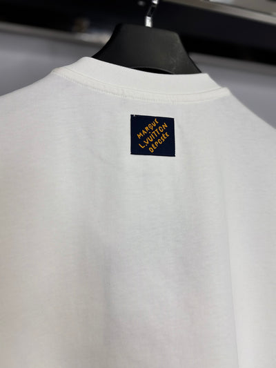 Louis Vuitton white t-shirt code no1