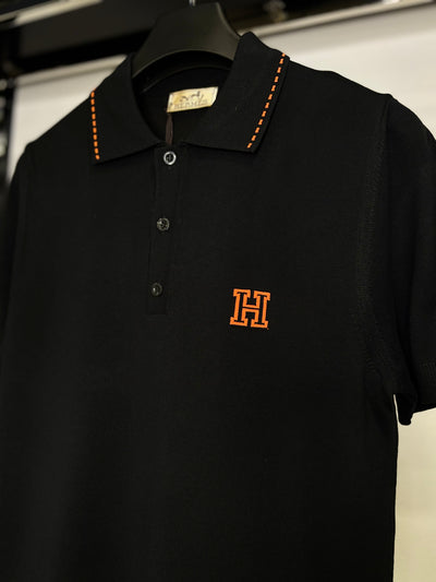 Hermes black t-shirt code no1