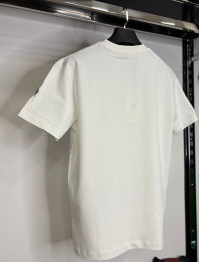 Moncler white t-shirt code