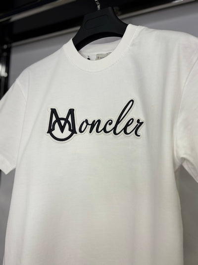 Moncler white t-shirt code