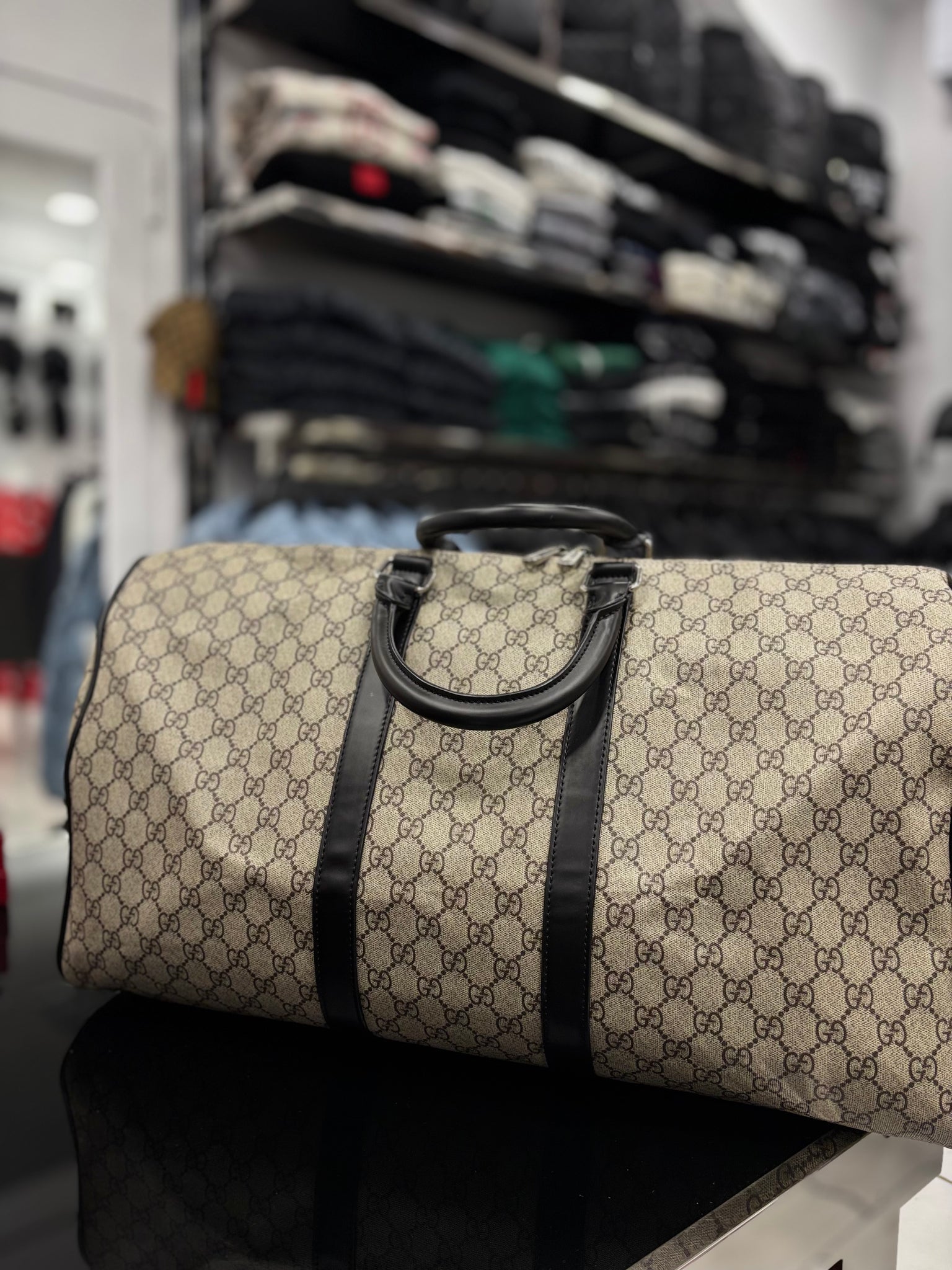 Σάκος Ταξιδιού Gucci beige/black