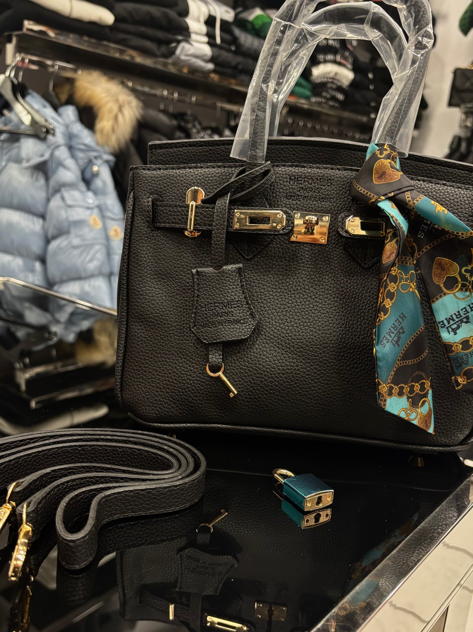 Hermes Birkin 30 black bag