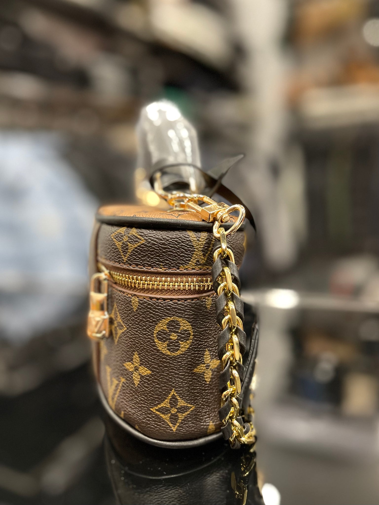 Louis Vuitton PM vanity monogram reverse bag